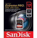 SanDisk Extreme PRO 128GB UHS-I SDXC Memory Card (Up to 200MB/s)