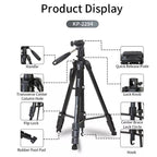 Jmary KP-2294 Professional Overhead Tripod for Camera & Mobile