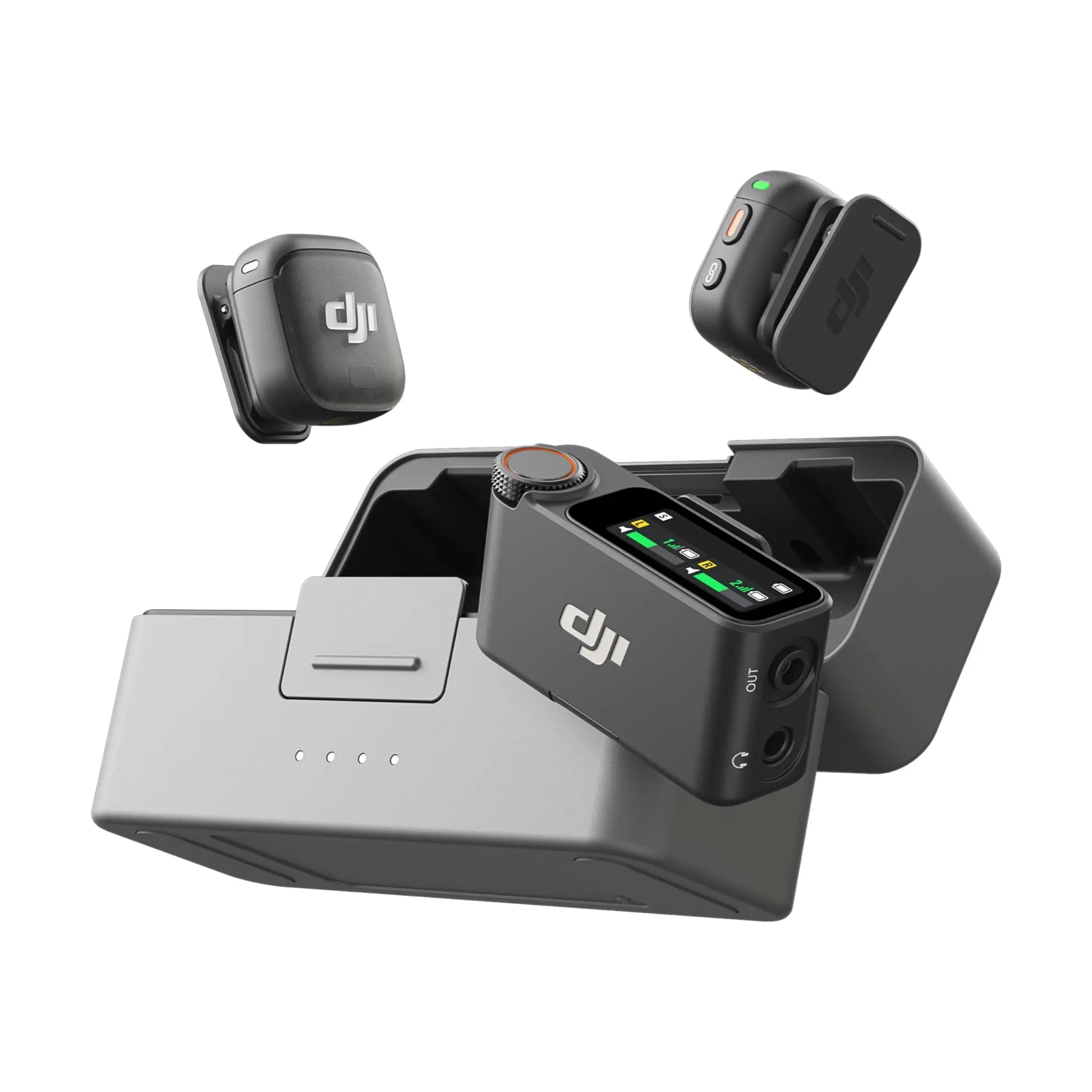 DJI Mic 3 (2 TX + 2 RX) – Professional Dual-Channel Wireless Microphone System