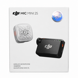 DJI Mic Mini 2S Wireless Microphone – Compact Wireless Mic with 32-Bit Float Internal Recording