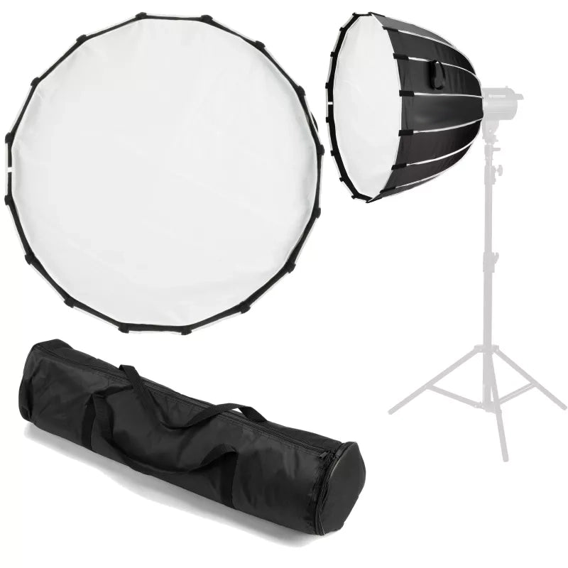 Caisi 70cm Foldable Octabox with Honeycomb Grid – Bowens Mount Studio Light Modifier