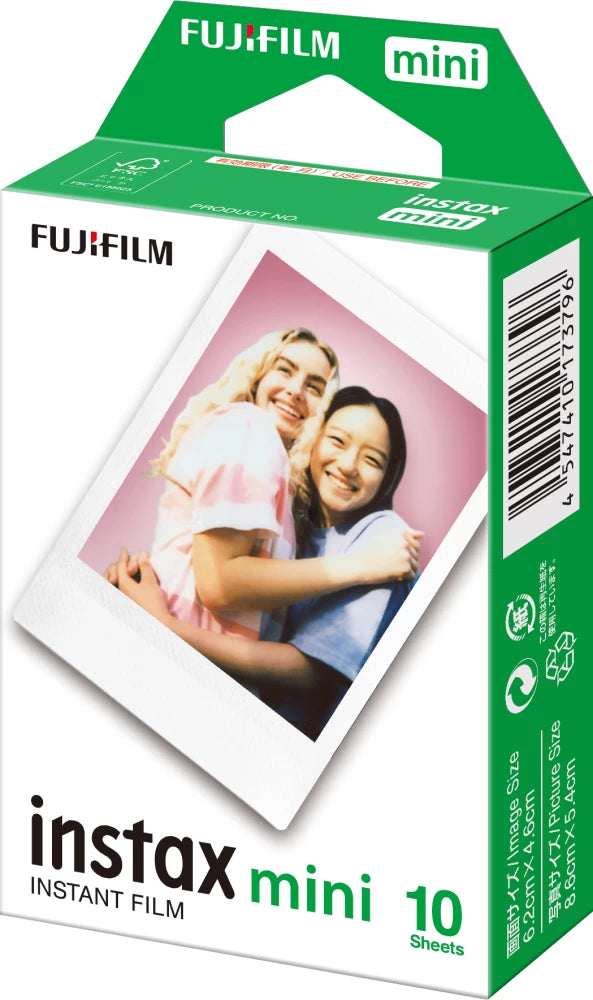 Fujifilm Instax Mini Instant Film White (10 Sheets)