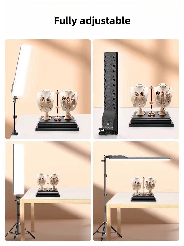 RL-150 LED Video Fill Light – Portable Bi-Color Light for Vlogging, Photography, Weddings & Events