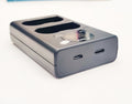 Caisi Dual USB Charger for Canon LP-E8 Battery