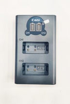 Caisi Dual USB Charger for Canon LP-E17 Battery