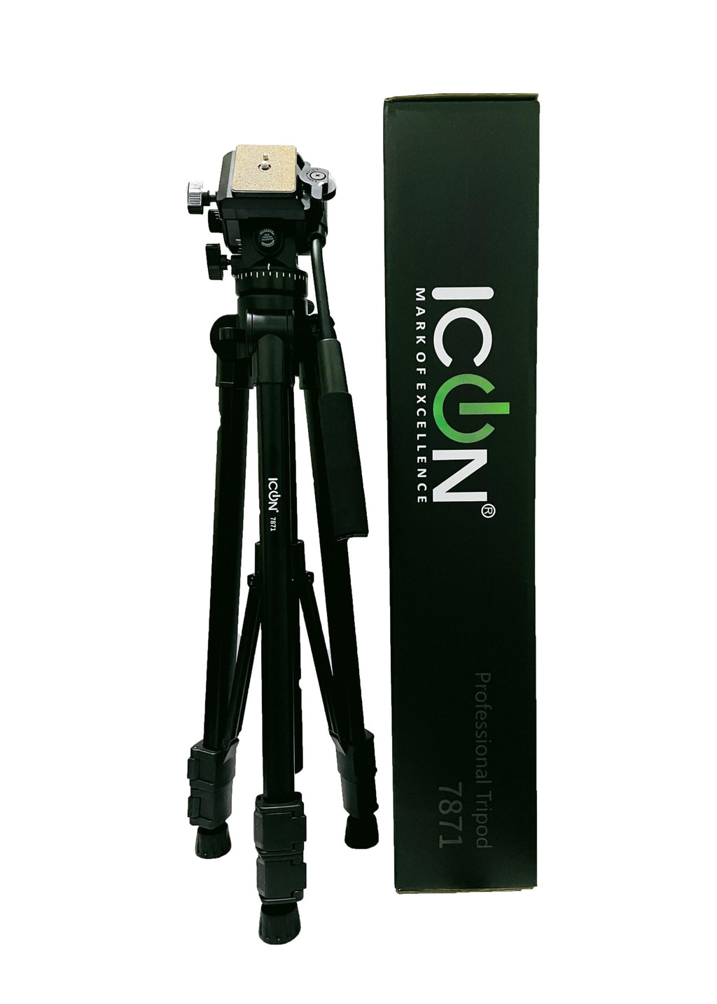 ICON i7871 Professional Video Tripod with Fluid Head