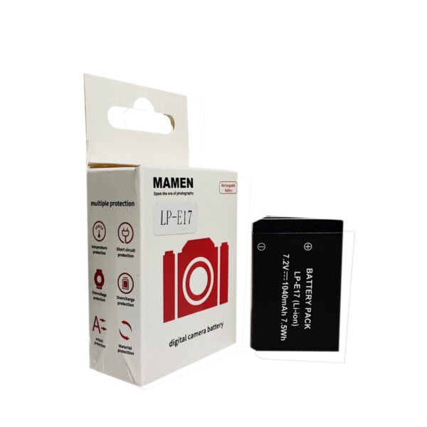 Mamen LP-E8 Rechargeable Lithium-Ion Battery 1400mAh for Canon DSLR Cameras