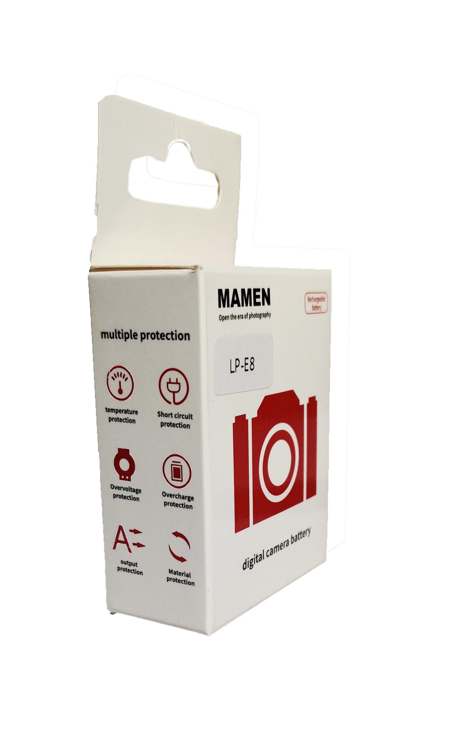 Mamen LP-E8 Rechargeable Lithium-Ion Battery 1400mAh for Canon DSLR Cameras