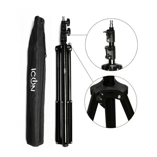 ICON 7861 Studio Light Stand with Spring Suspension