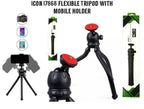 ICON i7868 Flexible Tripod & Mobile Holder