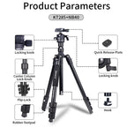 Jmary KT285+NB40 1.64M 2-in-1 Tripod with Panoramic Ball Head