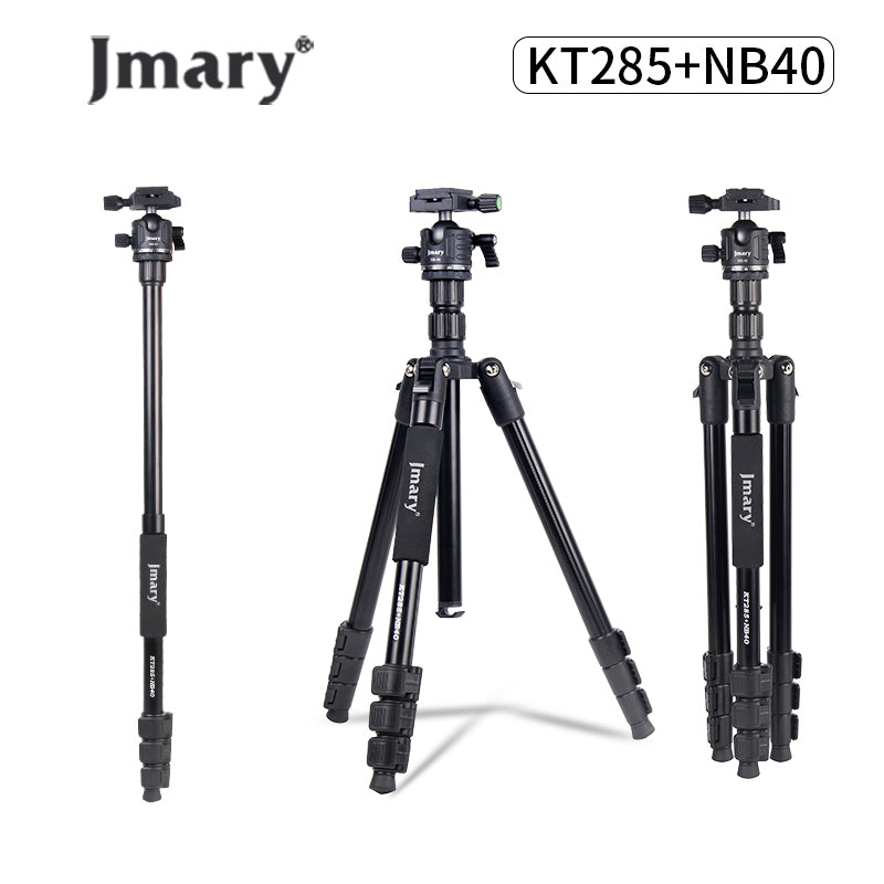 Jmary KT285+NB40 1.64M 2-in-1 Tripod with Panoramic Ball Head
