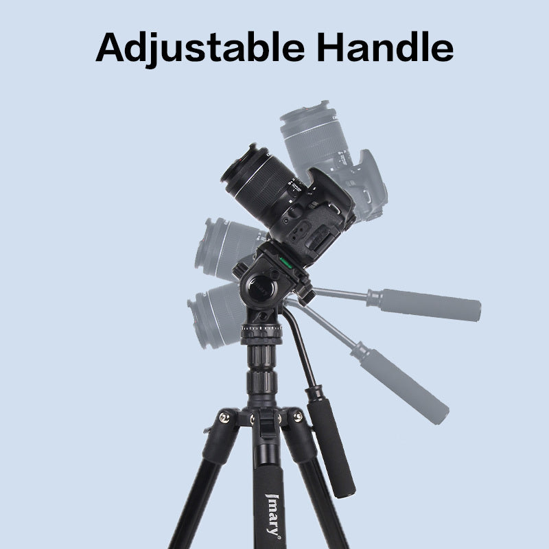 Jmary KT285+NB50 1.77M 2-in-1 Tripod with Hydraulic Head