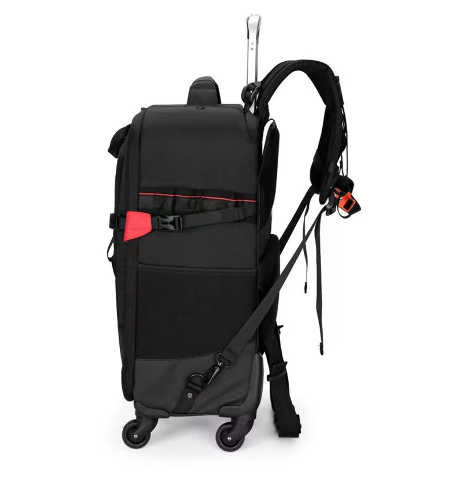 SKOTO / Yaxiumei Large DSLR Camera Trolley Bag – Professional Rolling Camera Bag for Travel Photographers