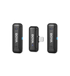 BOYA BY-WM3T2-D2 2.4GHz Wireless Microphone System – 2-Person iOS Compatible (2 Year Warranty)