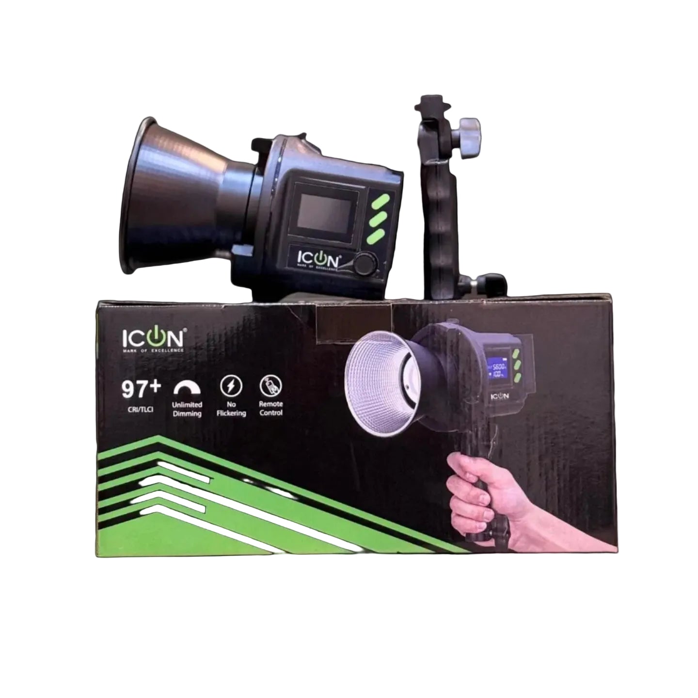 ICON VL-80Bi Bi-Color LED Video Light 80W – Professional Continuous Light for Photography & Videography