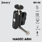 Jmary BH-06 Metal Magic Arm Mount with 1/4" Screw