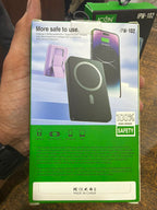 ICON IPW-102 Magnetic Wireless Power Bank 10000mAh 22.5W Fast Charging with Mobile Holder & Digital Display