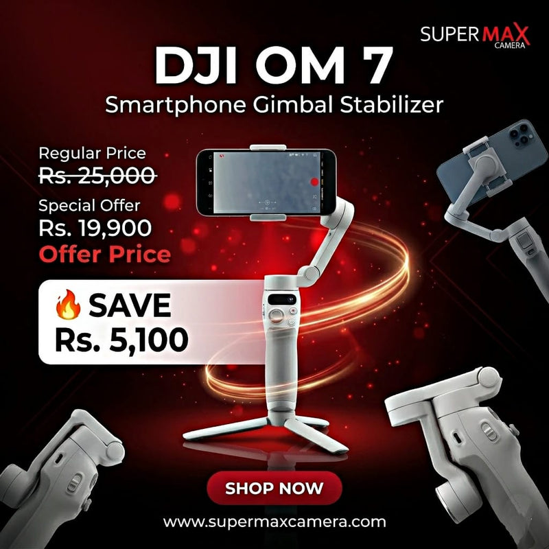 DJI OM 7 Smartphone Gimbal Stabilizer