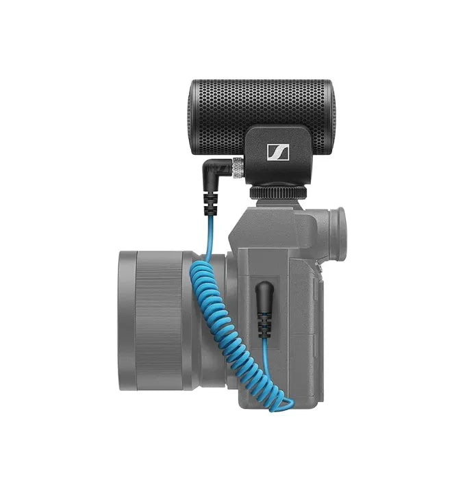 Sennheiser MKE 200 Directional On-Camera Microphone – Compact Shotgun Mic for Cameras & Smartphones