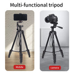 Jmary KP-2209 1.7M Overhead Horizontal Axis Tripod for Camera & Mobile