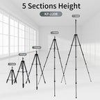 Jmary KP-2208 Multifunctional 1.7M Tripod & Monopod for Mobile, Ring Light & Camera