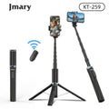 Jmary KT-259 Selfie Stick & Tripod with Wireless Remote Shutter