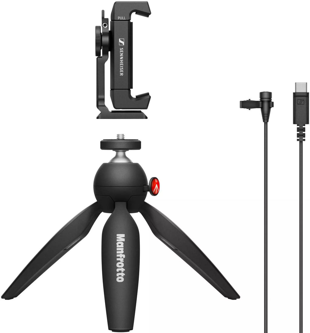 Sennheiser XS Lav USB-C Mobile Kit – Professional Lavalier Microphone Kit for USB-C Smartphones