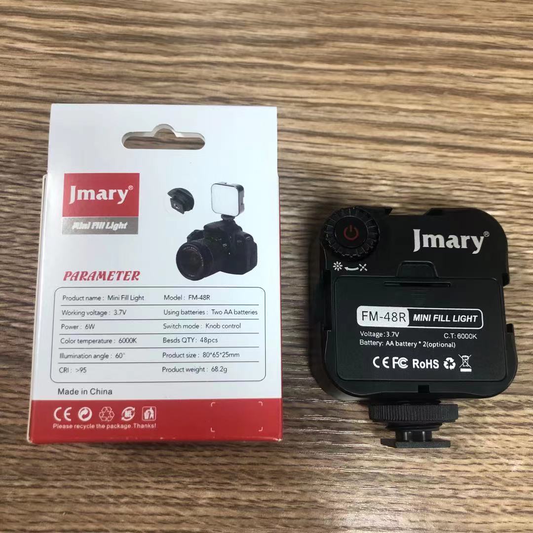 Jmary FM-48R Mini Pocket LED Video Light
