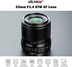 Viltrox AF 23mm f/1.4 Lens for Sony E-Mount – APS-C Wide-Angle Prime Lens