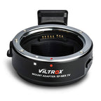 Viltrox EF-NEX IV Lens Mount Adapter for Canon EF/EF-S Lens to Sony E-Mount Camera