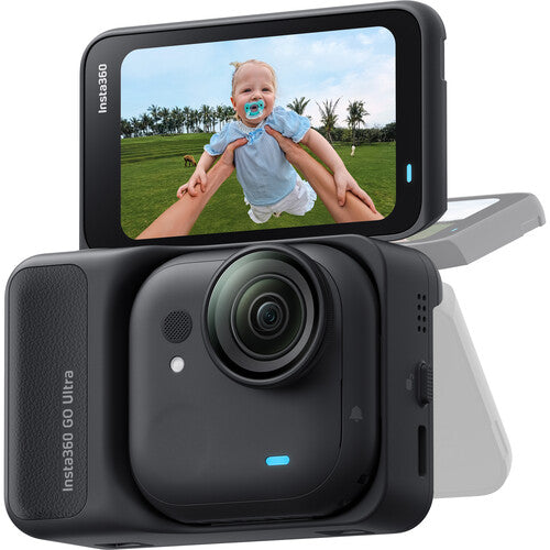 Insta360 GO Ultra – 4K Wearable Action Camera with Action Pod