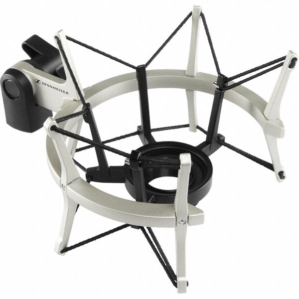 Sennheiser MKS 4 Elastic Suspension Shockmount – Professional Microphone Shock Mount for Shotgun Mics