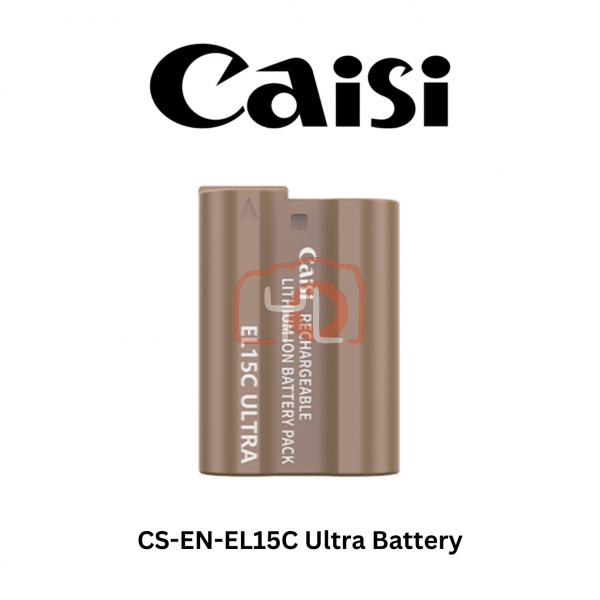 Caisi CS-EN-EL15C ULTRA 2600mAh Type-C Battery for Nikon – Rechargeable Camera Battery