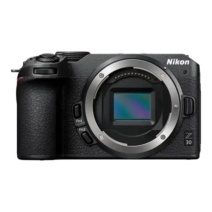 Nikon Z 50 camera body on a white background